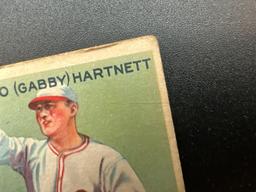 1933 Goudey Gabby Hartnett No. 202 Baseball Card