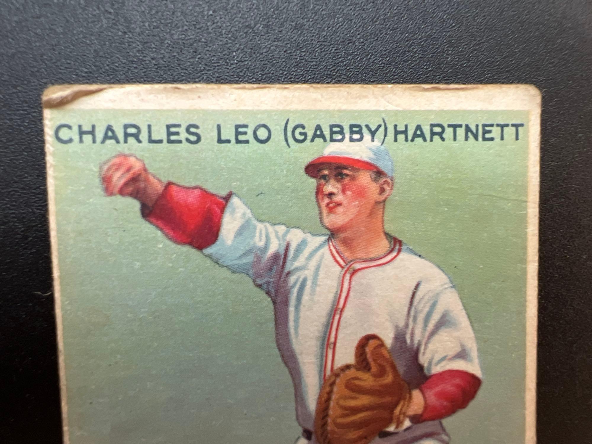 1933 Goudey Gabby Hartnett No. 202 Baseball Card