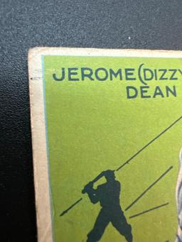 1934 Goudey Dizzy Dean No. 6 Baseball Card
