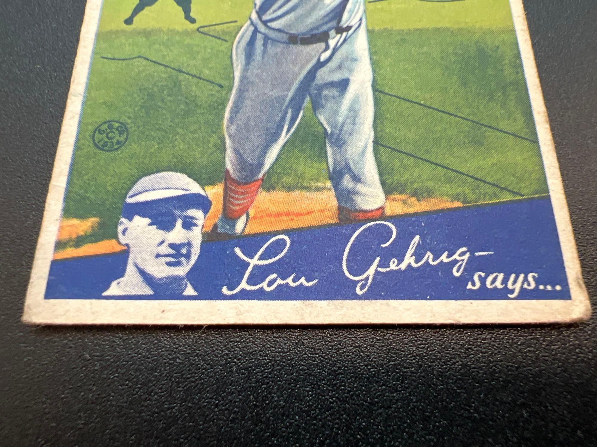 1934 Goudey Dizzy Dean No. 6 Baseball Card