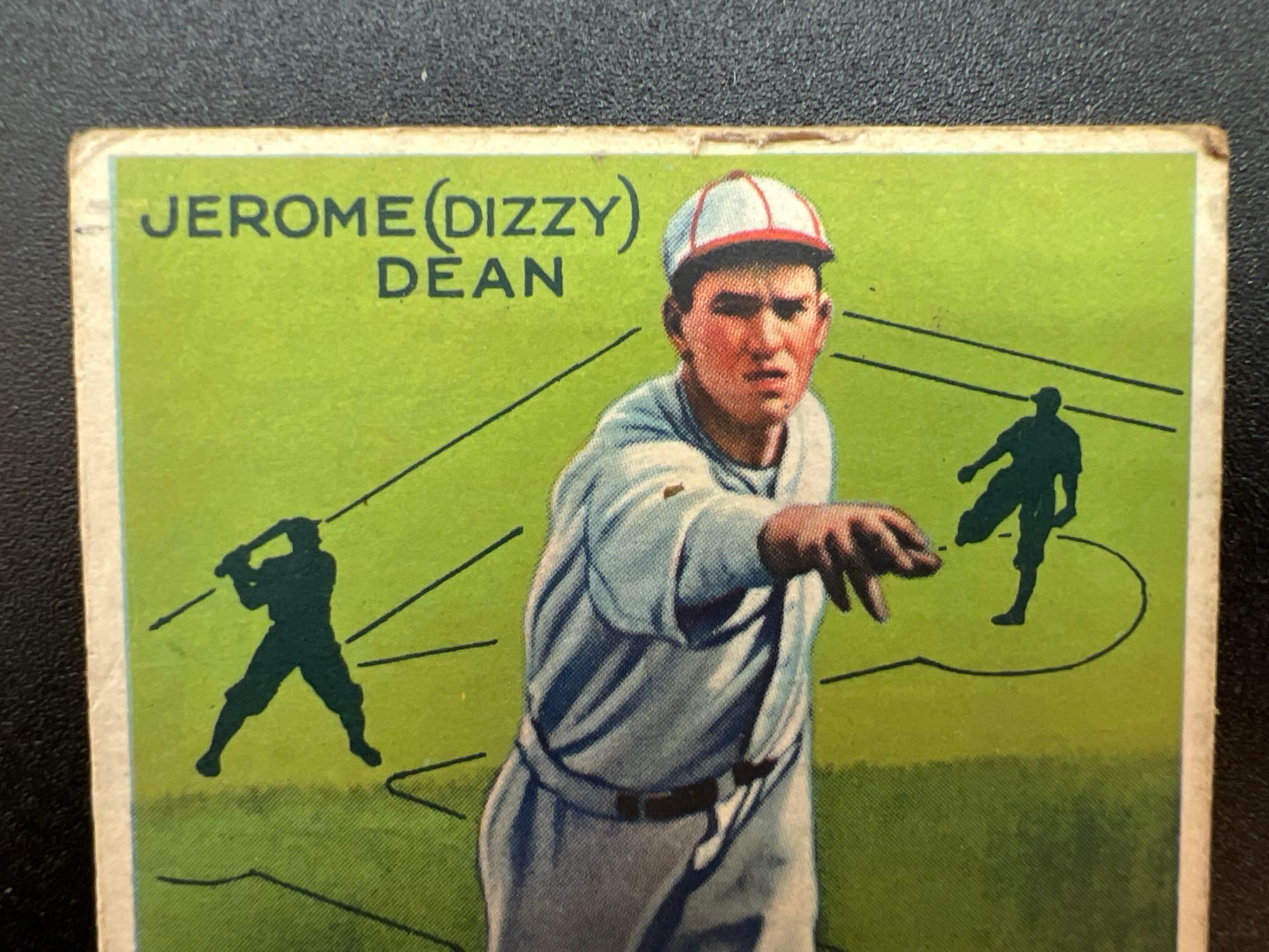 1934 Goudey Dizzy Dean No. 6 Baseball Card