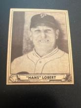 1940 Play Ball Hans Lobert #160 Baseball Card