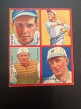 1935 Goudey 4 In 1 Terry Schumacher Mancuso Jackson #1K Baseball Card