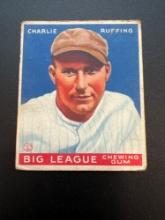 1933 Goudey Charlie Ruffing No. 56 Baseball Card