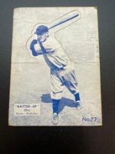 1934-36 Batter-Up Ott No. 27 Baseball Card