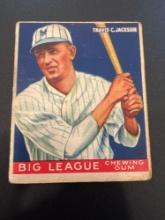 1933 Goudey Big League Travis Jackson No. 102 Baseball Card
