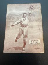 1934-36 Batter-Up Gehringer No. 42 Baseball Card