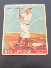 1933 Goudey Big League Eddie Collins No. 42 Baseball Card