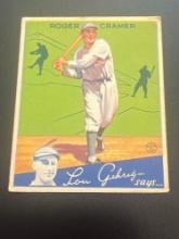 1934 Goudey Lou Gehrig Says Roger Cramer No. 25 Baseball Card