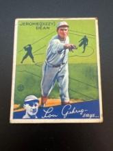 1934 Goudey Dizzy Dean No. 6 Baseball Card