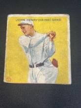 1933 Goudey Big League John Henry Sand #85 Baseball Card