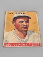 1933 Goudey Big League Tommy Thevenow #36 Baseball Card