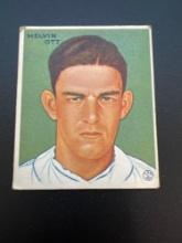 1933 Goudey Mel Ott No. 127 Baseball Card
