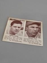 1941 Double Play Eddie Joost #117 Ernest Koy # 118 Baseball Card