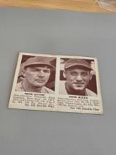 1941 Double Play Nick Etter #123 John Rizzo #124 Baseball Card