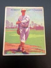 1933 Goudey Lefty Grove No. 220 Baseball Card