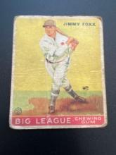 1933 Goudey Jimmy Foxx No. 29 Baseball Card