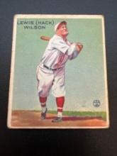 1933 Goudey Hack Wilson No. 211 Baseball Card
