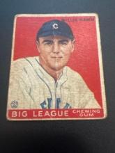1933 Goudey Big League Willie Kamm #75 Baseball Card