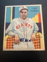 1935 Diamond Stars Carl Hubbell No. 39 Baseball Card