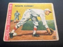 1933 Goudey Rogers Hornsby No. 119 Baseball Card