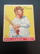 1933 Goudey Tris Speaker No. 89 Baseball Card