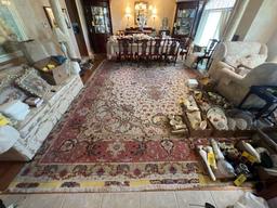 Hand Woven High Quality Persian Wool and Silk Rug