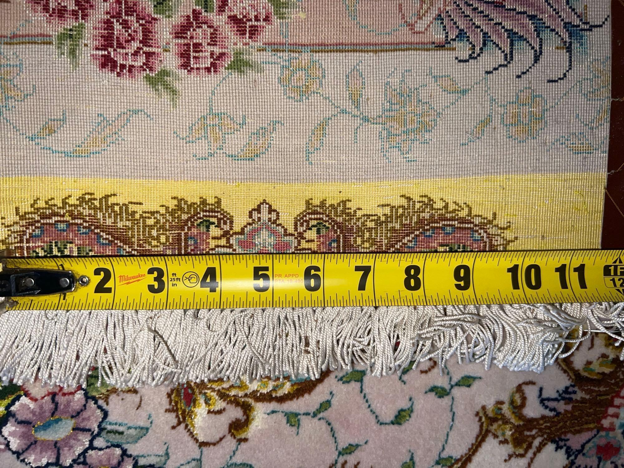 Hand Woven High Quality Persian Wool and Silk Rug