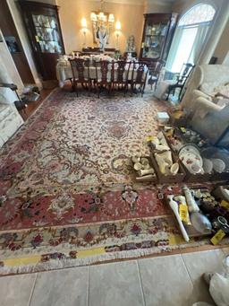 Hand Woven High Quality Persian Wool and Silk Rug