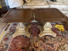 Pair of Wood End Tables