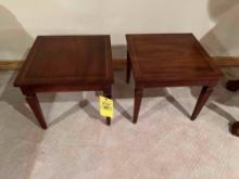 (2) Side Tables