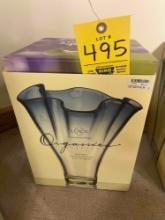 Lenox Organics Wave Blue Hue Centerpiece Vase