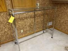 Glass Top Metal Rack