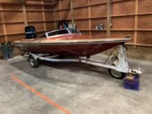 1979 Checkmate Predictor 16' Fiberglass Boat