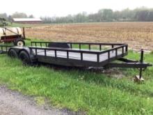 20' Tandem Axle Trailer w/ Ramps