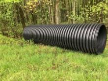 New Plastic Culvert Pipe