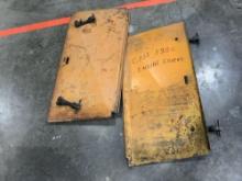 Case 580 C engine covers