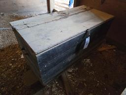 Wooden tack box