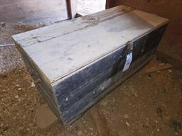 Wooden tack box