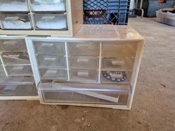Hardware Organizers, Basket, & Contents