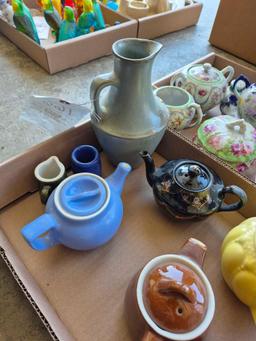 Assortment of Tea Cups & Pitchers