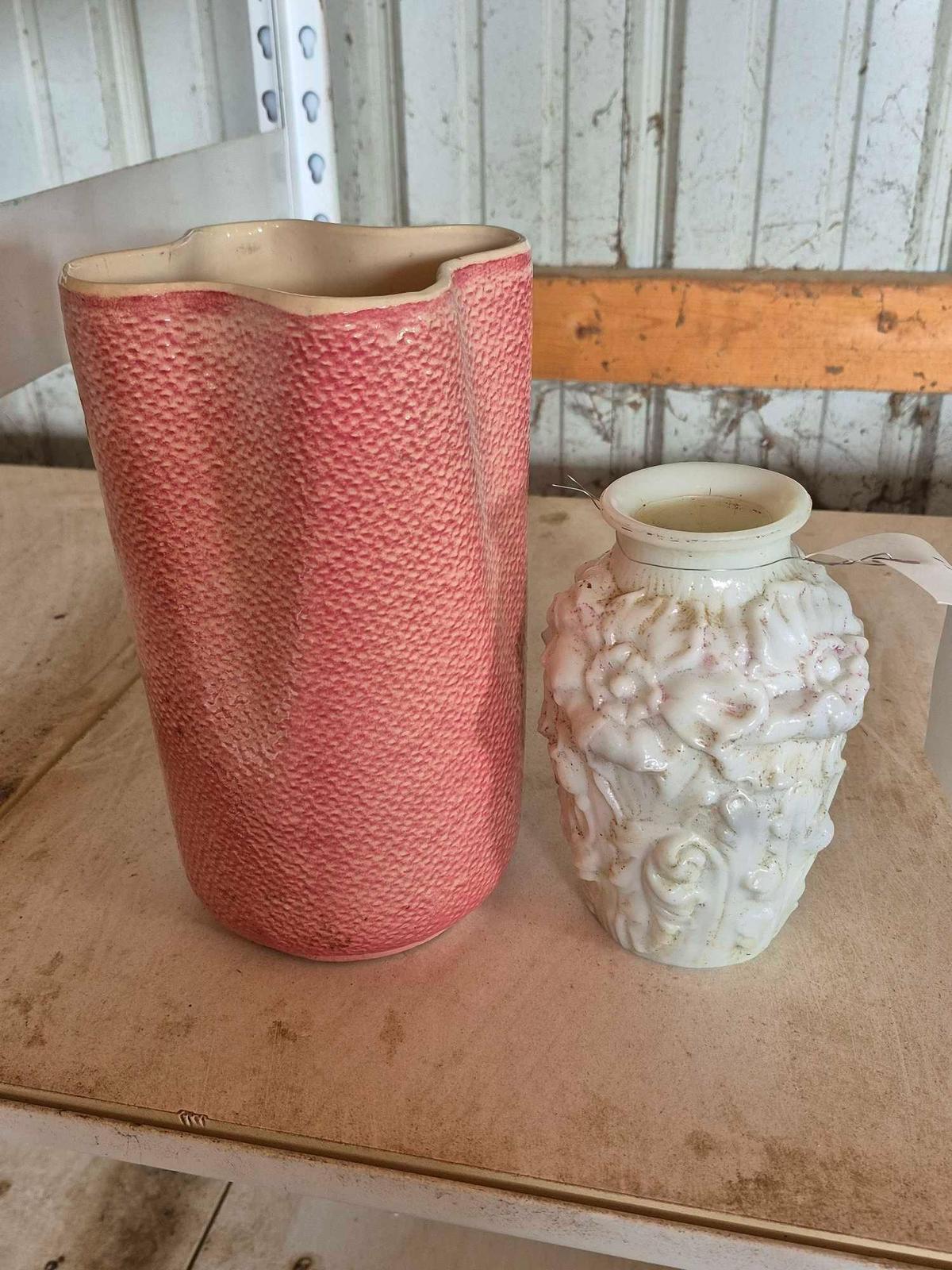 2 Ornate Vases