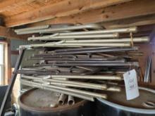 Metal folding chairs