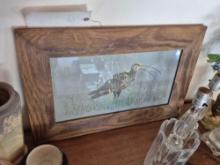 Scott Signed Framed Bird Print