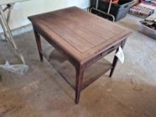 Solid Wood End Table