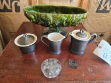 Hall pottery, pottery