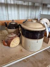 Small Crock & Pitcher Assortment
