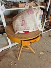 Vintage Quilt Assortment & Damaged Stand