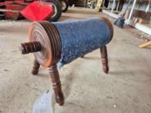 Round Wooden Foot Rest