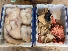 2 Totes, furs, leather